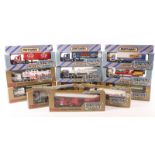 12 Matchbox Convoy series articulated trucks. CY2 Kenworth Rocket Transporter. CY5 Covered Truck ‘