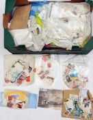 A quantity of postage stamps, mostly used, post 1950 foreign, loose in packets. GC