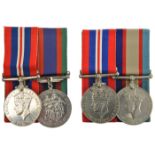 Pair: War Medal and Australia Service Medal (officially impressed 5742 O.N.Parham), GVF. Pair: War