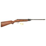 A .22” Czech Slavia 622 break action air rifle, GWO & C (slightly worn, small split to stock)