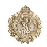 A WM glengarry badge of the 174th CEF, by McDougall. GC Plate 5 Part I of the Collection of the late