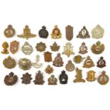32 Canadian artillery engineers, corps, etc cap badges. Generally GC (few fastenings AF) Part I of