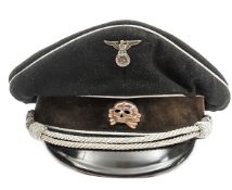 A Third Reich early pattern (pre RZM) Allgemeine SS General Officer’s peaked cap, with pre 1933, 1st