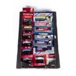 A quantity of Matchbox Superkings/Team Convoy etc vehicles. 3 Superkings – heavy duty crane truck,