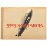 A scarce Third Reich album of Zeppelin photographs, “Zeppelin Welt Fahrten” published 1932, 265