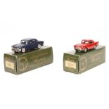 2 Lansdowne Models. LDM.11 1963 Sunbeam Alpine Series III in bright red with spoked wheels. Plus