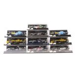 10 Paul’s Model Art/Minichamps Formula One cars. West McLaren Mercedes MP4-17D, RN6, K. Raikkonen.