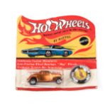 A scarce 1969 issue Mattel HotWheels ‘Californian Custom Miniatures’ 1936 Ford Coupe. Finished in
