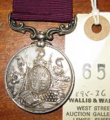 Army LS & GC Vic issue, swivelling suspender, engraved naming (21953 Cy S Maj: T.G. Perkins, RA). VF