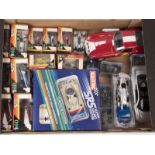 A quantity of various racing/sports cars. 3x Scalextric SRS series cars – Jaguar, TWR XJR6 Silk