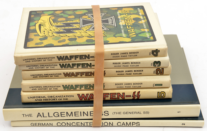 “Basic handbook The Allgemeine SS” reprints of S.H.A.E.F, Confidential documents on the logistics
