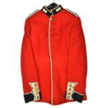 A post 1902 Grenadier Guards OR’s scarlet tunic, regimental buttons replaced with KC brass GS