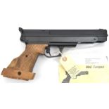 A .177” Spanish Gamo single stroke pump up target air pistol, number 01-40-044900-97, with rough