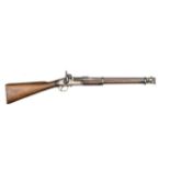 A .577” Enfield 1861 pattern percussion cavalry carbine, 36½” overall, rifled barrel 21” with