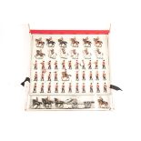 An impressive rare set of Heyde German produced British Army toy soldiers. This set, now over 100