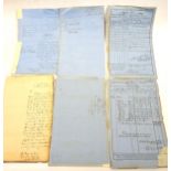 6 Crimea War period “Return of Horses” documents, 4 on WO Form 753, 2m/s, various dates 1855/6 and