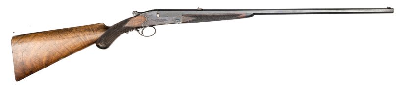 A .300” top lever hammerless boxlock ejector Rook Rifle by I. Hollis & Sons, no visible number,