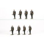 A scarce set of Britains Bulgarian Infantry of the line. Set No.172. Officer