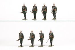 A scarce set of Britains Bulgarian Infantry of the line. Set No.172. Officer
