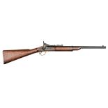 A .577” Portuguese contract Snider carbine, 38” overall, barrel 19½” with Birmingham proofs and