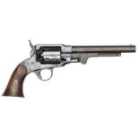 A good 6 shot .44” Rogers & Spencer single action Army percussion revolver, number 4034, the frame