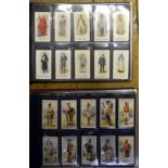 Cigarette cards: “Players Past and Present”, set of 25 1916; “Characters from Thackeray” set of 25