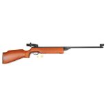 A .177” Haenel Modell 303-Super break action air rifle, number 073587, with pull out safety catch