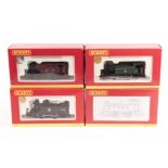 4 Hornby Railways tank locomotives. Midland 0-4-0T 'Hornby Collector Club 2011', R.3069. B.R. 0-4-