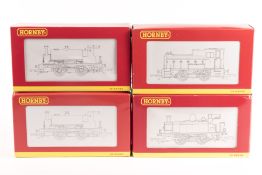 4 Hornby Railways tank/diesel locomotives. An 0-4-0T industrial loco 101 R.2304. Virgin 0-4-0 diesel