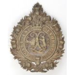 An officer’s silver plated glengarry badge of The Argyll & Sutherland Highlanders. Near VGC. Plate 4