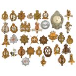 34 corps etc cap badges, including ASC voided and non voided, ADC 1st patt, crown/APC, Education 1st