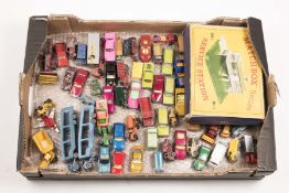 A quantity of unboxed Lesney Matchbox 1 - 75 series, Superfast series, etc. Including; Bedford