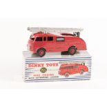 A Dinky Toys Fire Engine (955). A Commer Fire Engine without window glazing. Boxed, minor wear.