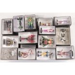 40x DC Comic figurines by Eaglemoss. Characters include; Plastic Man. Carol Ferris. Mr. Miracle.