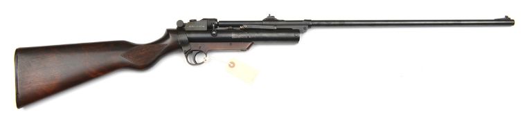 A .22” final type Webley Service Mark II air rifle, number S6377, GWO & C (refinished and reblued