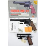 A 6 shot .177” Daisy Power Line Model 44 CO2 revolver, number 0695 00095, in as New Condition, in