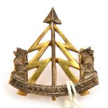 A WWII officer’s cap badge of the Reconnaissance Corps, by Ludlow London. GC Plate 4 Part III of the