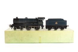 An O Gauge clockwork Bassett Lowke 4-4-0 tender locomotive 62078 Prince Charles. In lined dark