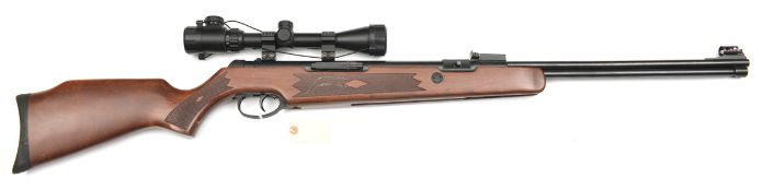 A .177” Norica “Quick” underlever air rifle, number 44-IC-17763-04, made in Spain for Umarex,