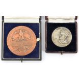 A Third Reich bronze medal for the Reichsnahrstand Exhibition, Leipzig 1939, being an annual