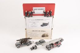 5 Fire Brigade Models 1:48th Scale Vehicle Collection. Leyland FKT Pump ladder unit (FBM15). A