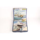 Minic Ships by Hornby 1:1200 Ocean Terminal Set (3b). Together with a Quayside Set (2). Both