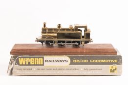 A Wrenn 'Golden Jubilee 0-6-0 tank locomotive (W2408). A gold plated non powered example 'to