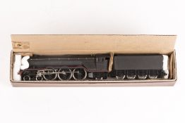 A Liliput OO-HO locomotive. A scarce example of the class A3 4-6-2 tender locomotive, (1039). In