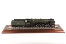 An impressive finescale Gauge One 2-rail electric BR Class 8 4-6-2 tender locomotive. Produced by '
