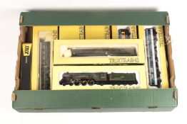 A small quantity of 'Trix Trains' model railway. A BR class A2 4-6-2 tender locomotive A.H.