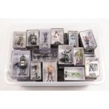 40x DC Comic figurines by Eaglemoss. Characters include; a 2-figure set - Batman special and the