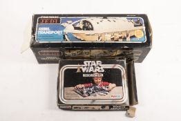 7 Star Wars items. A Palitoy Rebel Transport Vehicle (Return of the Jedi), 1982. With