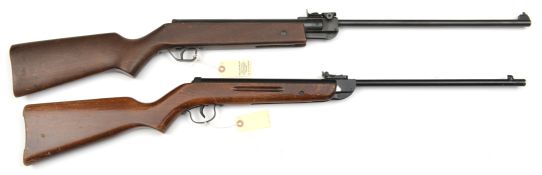 A .22” Hungarian Relum (?) LG 527 break action air rifle, number 21493, GWO & Clean Condition,