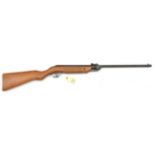 A .177” Cometa V break action air rifle, number 5448. Basically GC (old repair to fore end, some